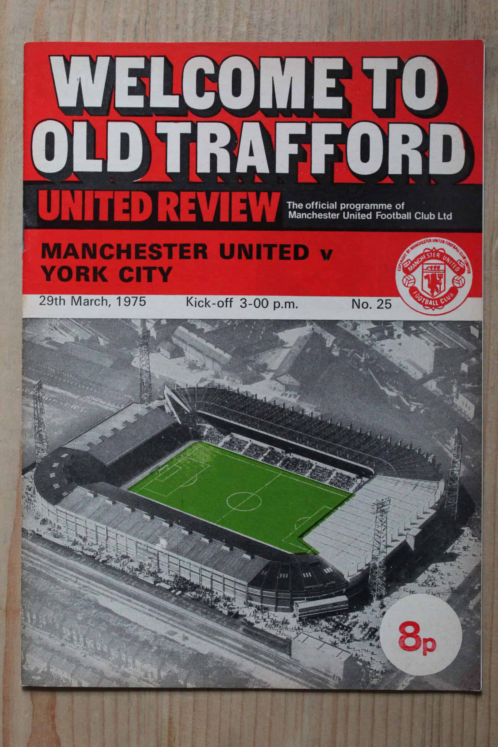 Manchester United FC v York City FC